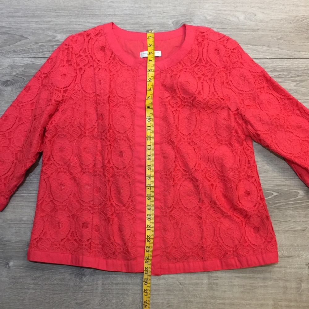 Christopher & Banks Lace Jacket - Picture 4 of 8